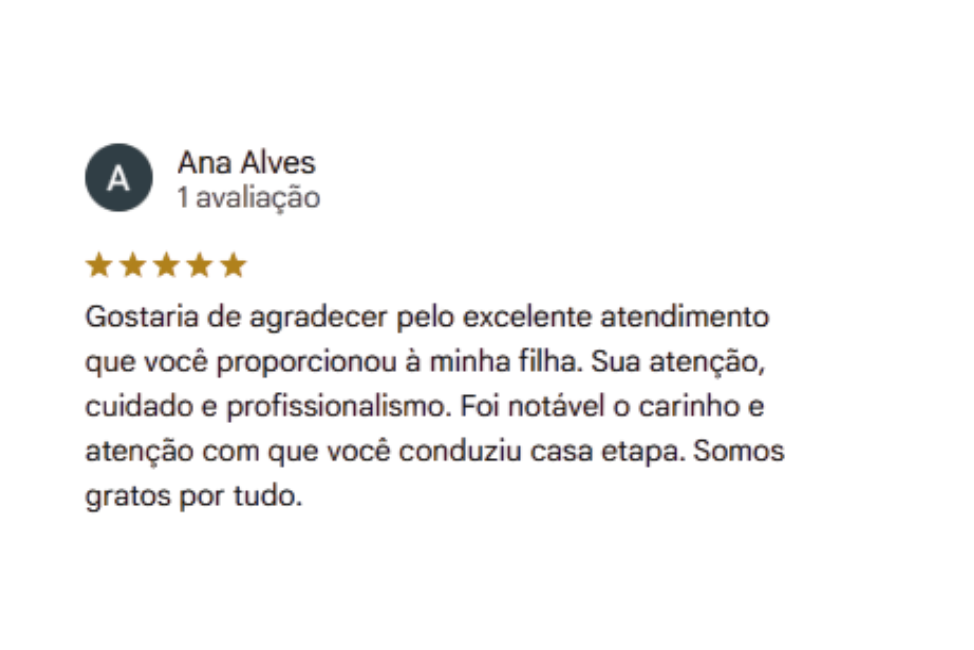 Depoimento Cliente 1